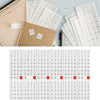 365-Day Calendar Decorative Sticker Set for Planners & Journals