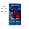 Mystic Red Rose Oracle Deck – 53-Card Situational Tarot Set for Love and Guidance