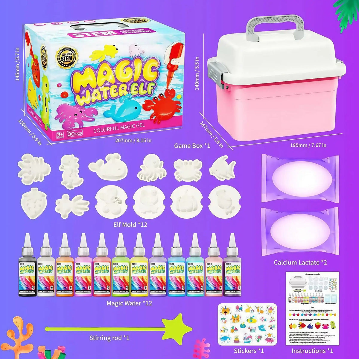 Magic Water Elf DIY Craft Kit for Kids