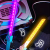 Dual-Head Telescopic Lightsaber with 7-Color LED Effects