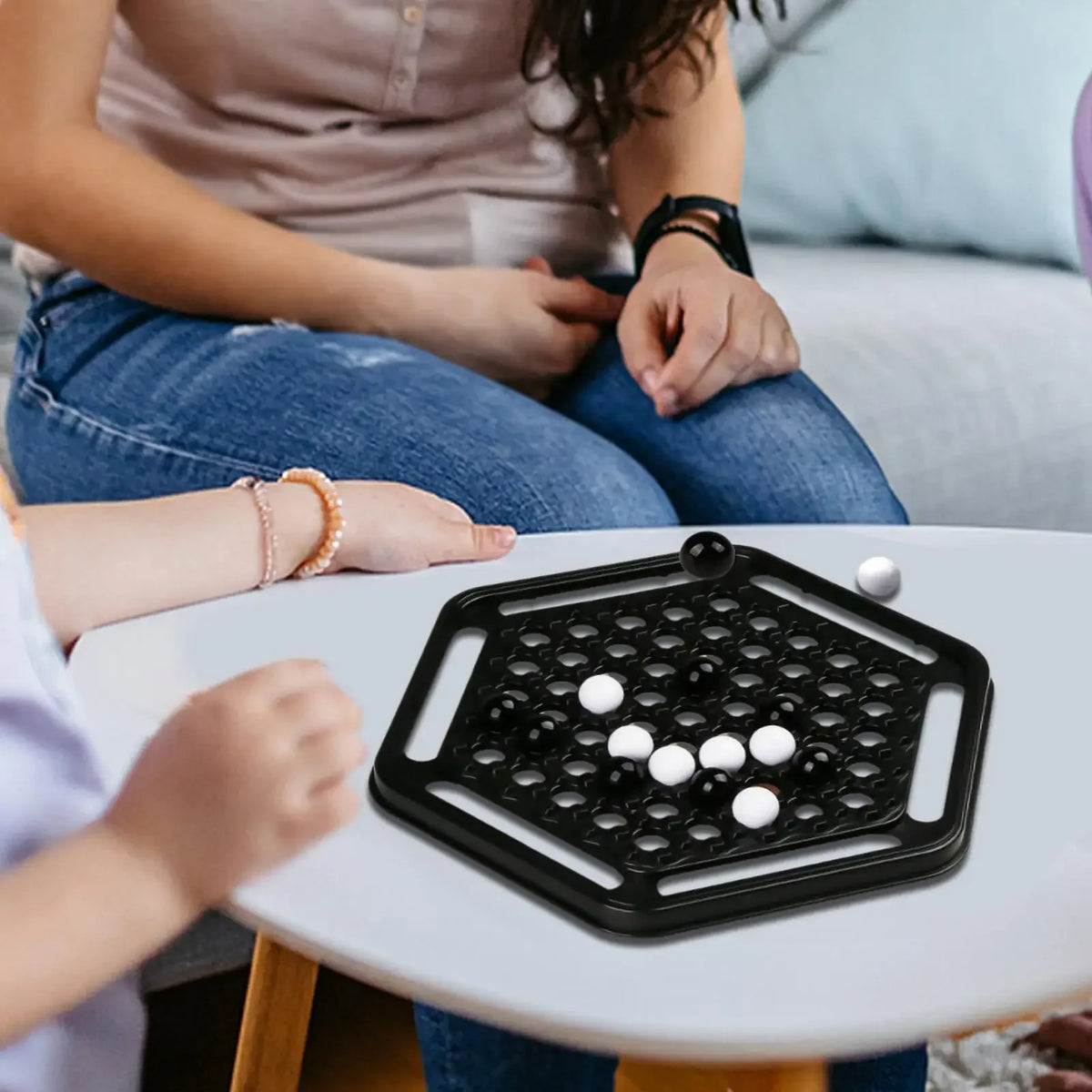 Push Chess Strategy Board Game for Family Fun