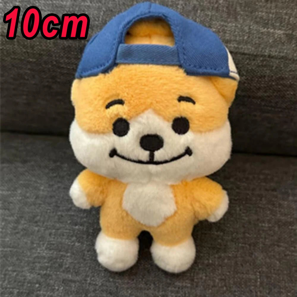 Kawaii Animal Plush Pendant Keychains (Set of 6)