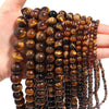 Natural Yellow Tiger Eye Stone Beads for DIY Jewelry Making