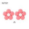 Colorful Silicone Flower Beads for Jewelry Making