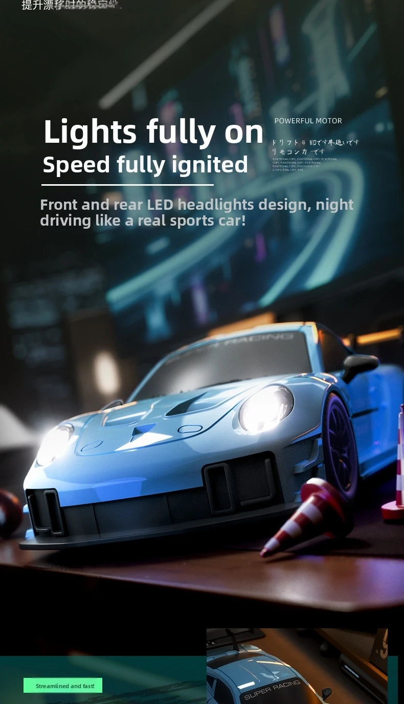 1:24 Scale RC Drift Car – High-Speed Remote Control Sports Car