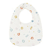 Soft Cotton Waterproof Baby Bibs (3-Pack, U-Shaped Design)