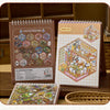 3D Landscape Sticker Collection Book for Scrapbooking & Journaling