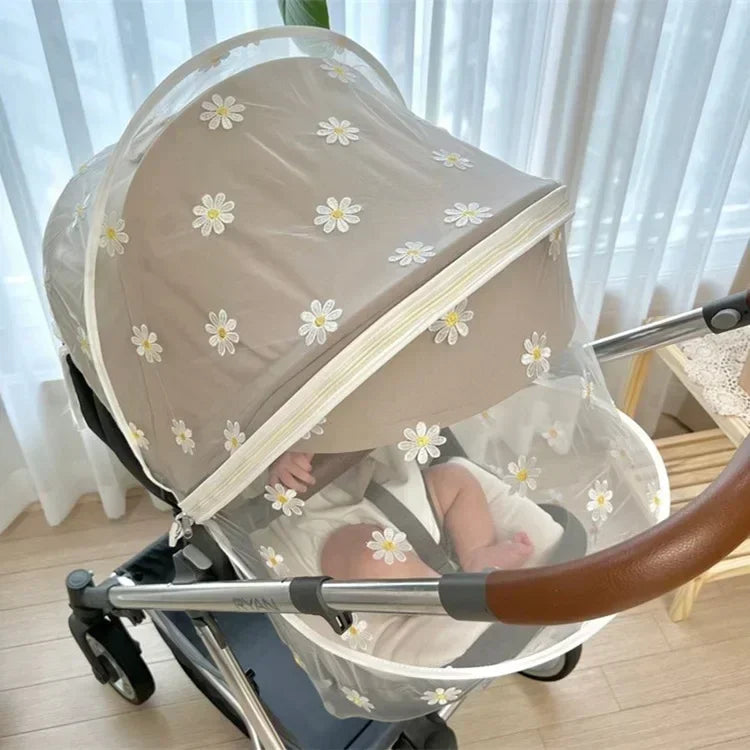 Universal Mosquito Net Cover for Baby Stroller and Crib