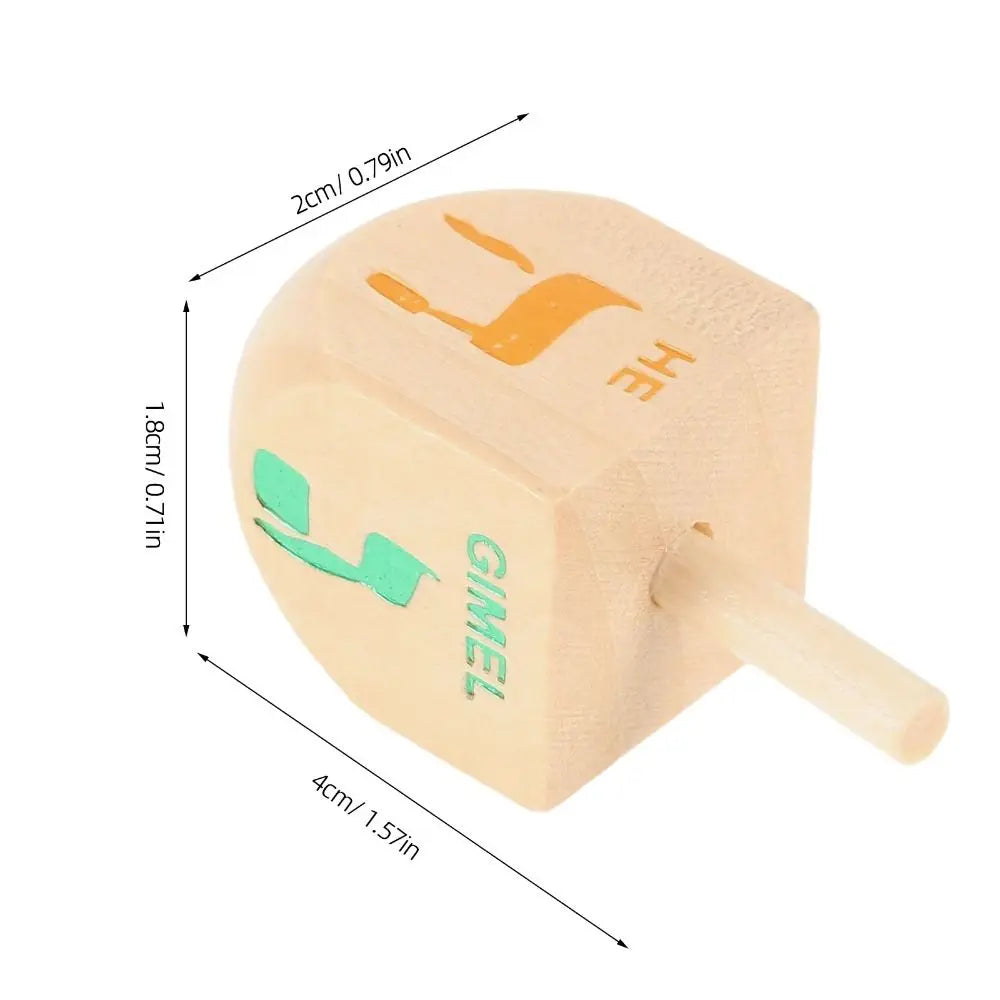 Classic Wooden Spinning Tops for Kids