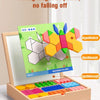 128-Piece Magnetic Tangram Puzzle Set for Kids