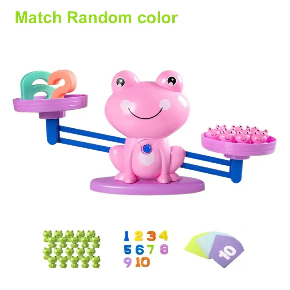 Frog Balance Math Learning Toy for Kids
