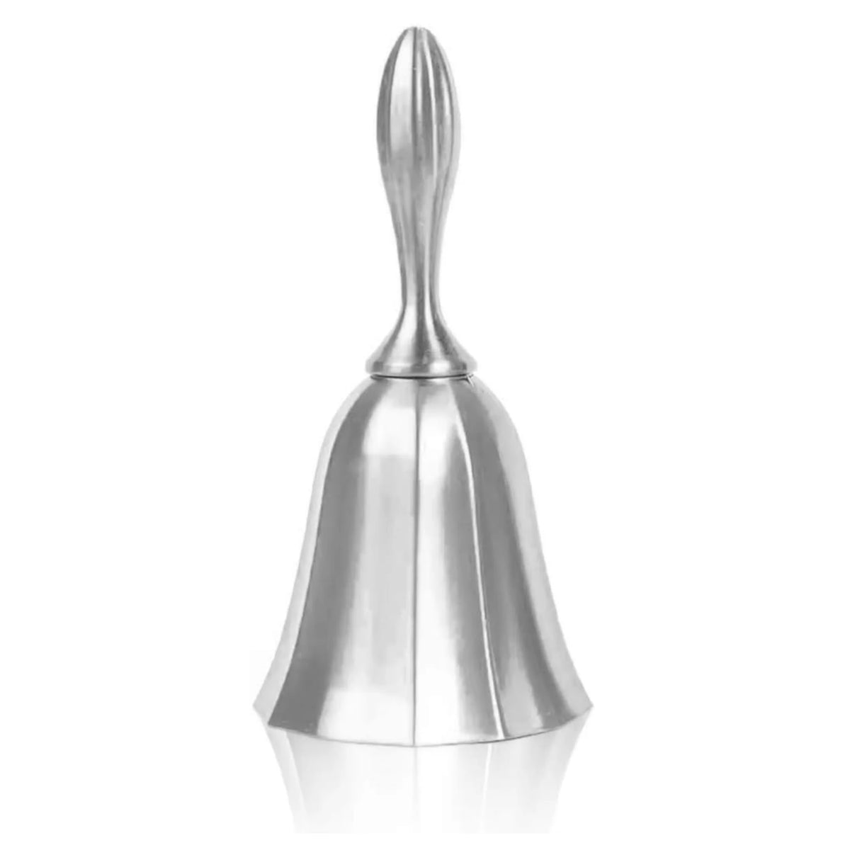 Classic Metal Hand Bell with Comfort Grip Handle