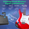 2.4GHz Wireless Guitar System with Rechargeable Transmitter & Receiver