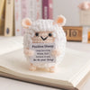 Handmade Crochet Emotional Support Cat Ornament