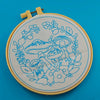Fall Harvest Pumpkin Embroidery Kit for Adults