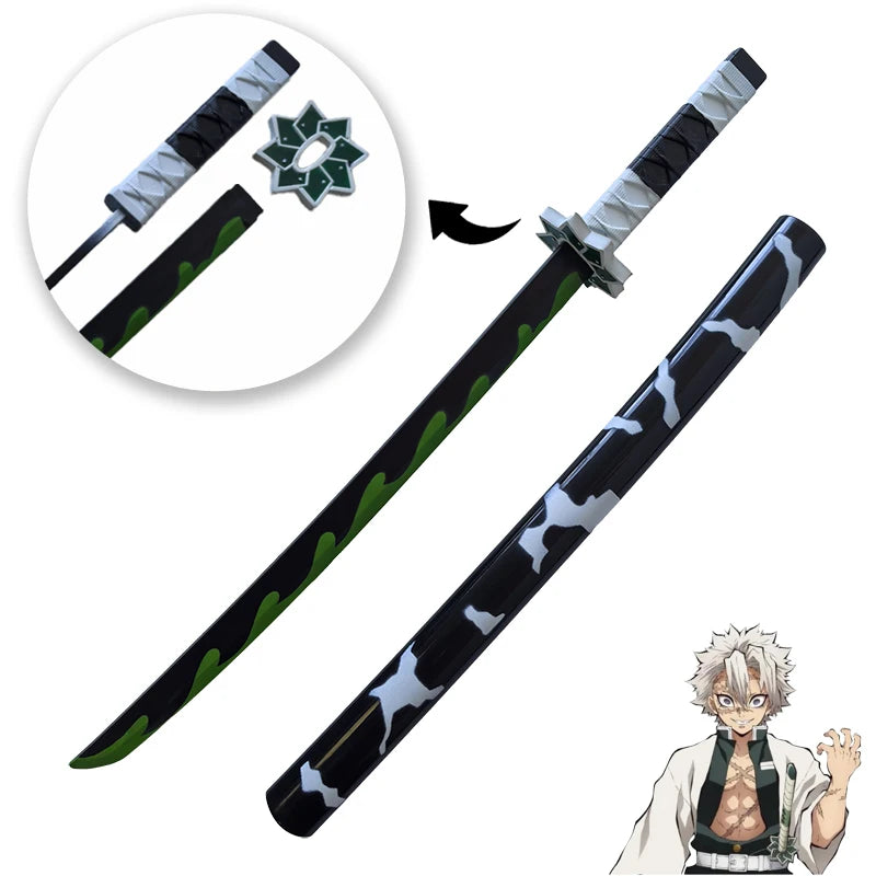 Demon Slayer Katana Cosplay Sword – Orange Rengoku & Kochou Kanae Style