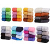 8-Color Wool Roving for Needle Felting – 100% Natural Fiber Craft Set