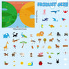 Zoo Animals Felt Board Storytelling Set for Kids
