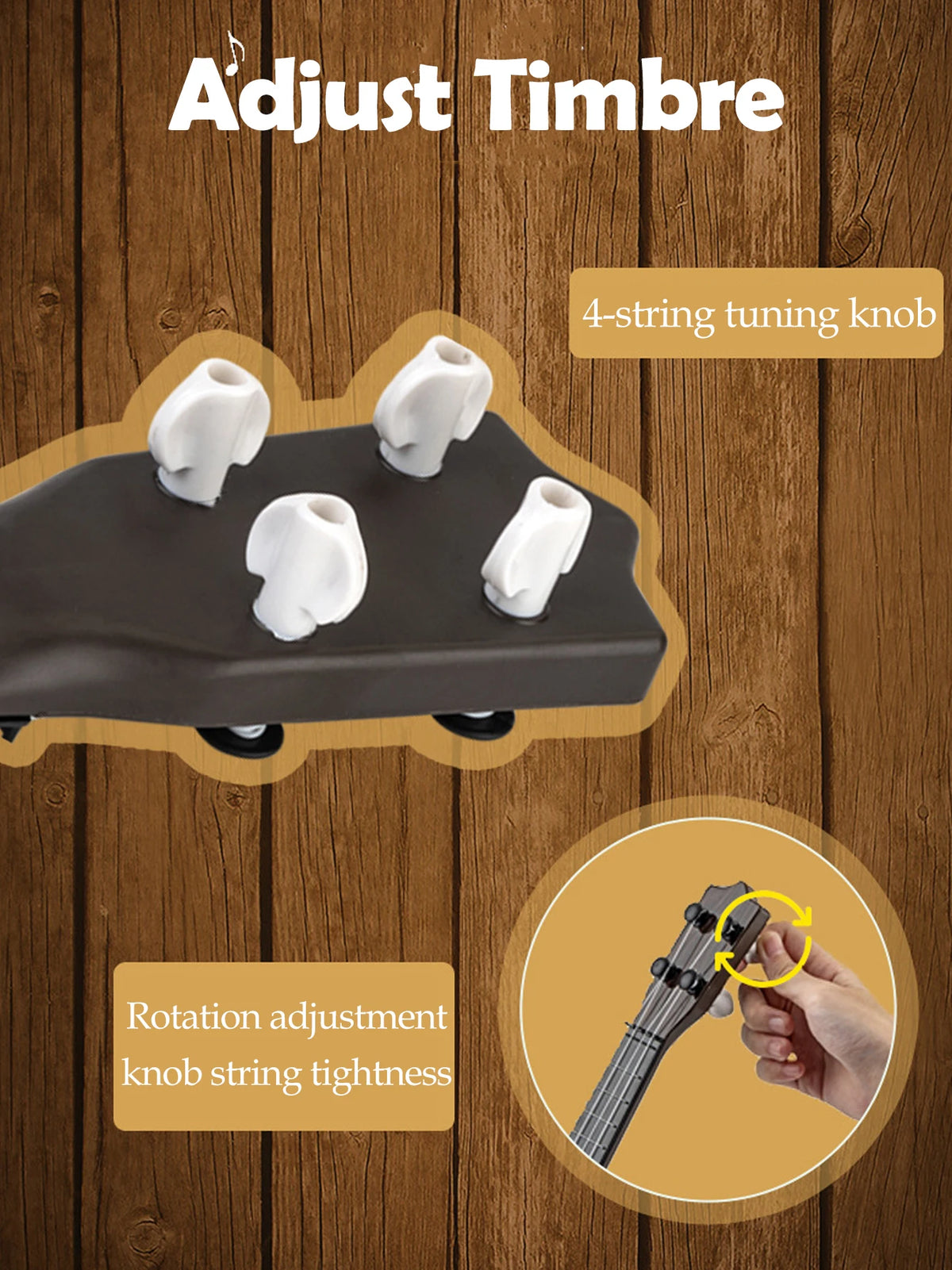 Mini Ukulele Toy for Kids