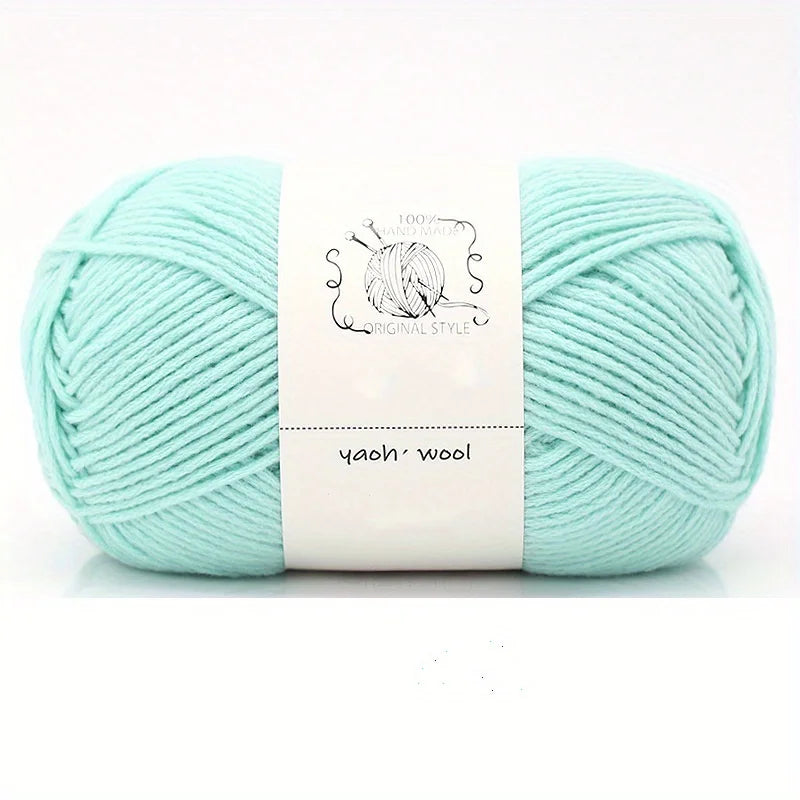 Soft Acrylic Yarn for Knitting & Crochet – 200m Skein