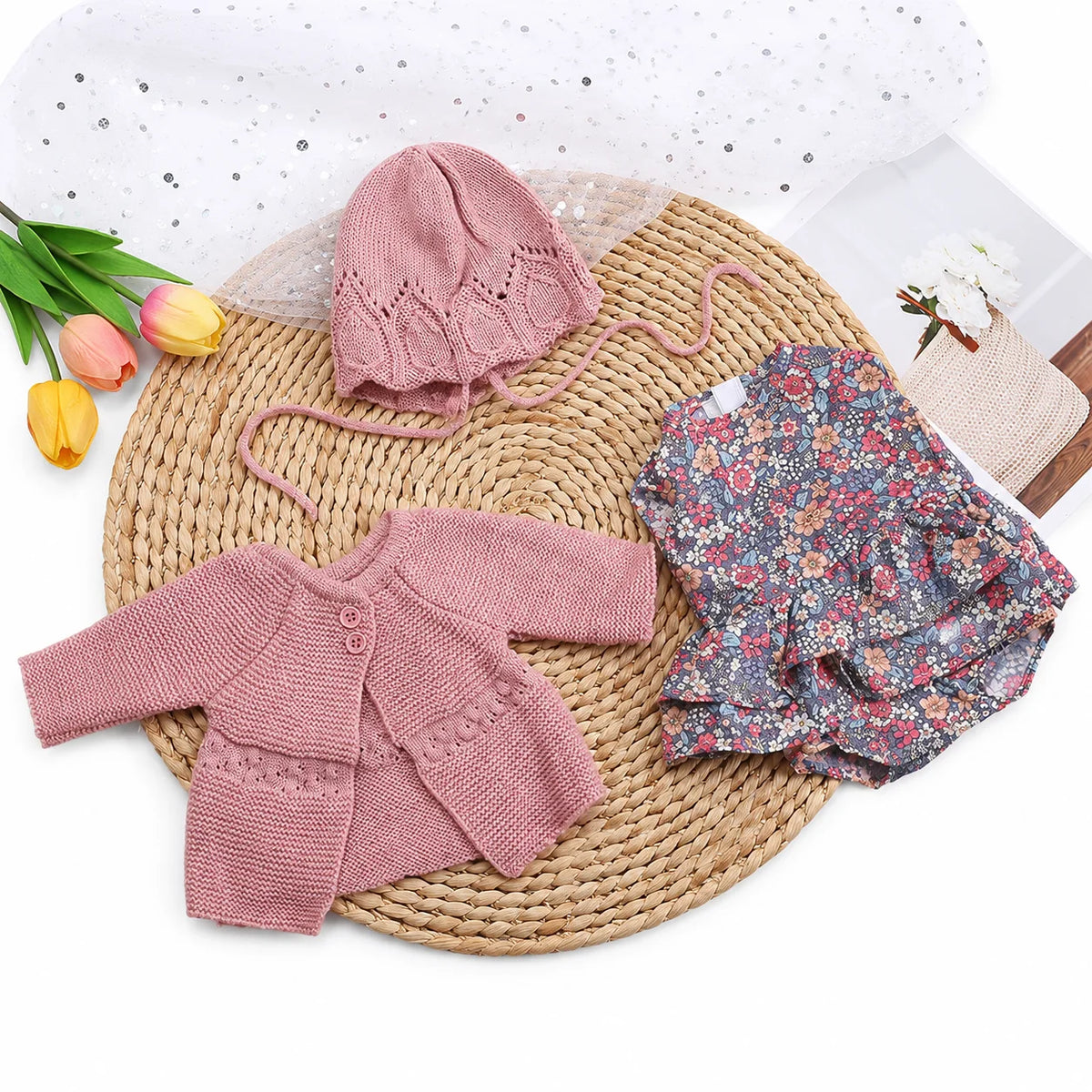 Adorable Outfit for 18-Inch Reborn Baby Dolls