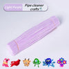 100-Piece Chenille Stem Pipe Cleaners for Crafts & Decor