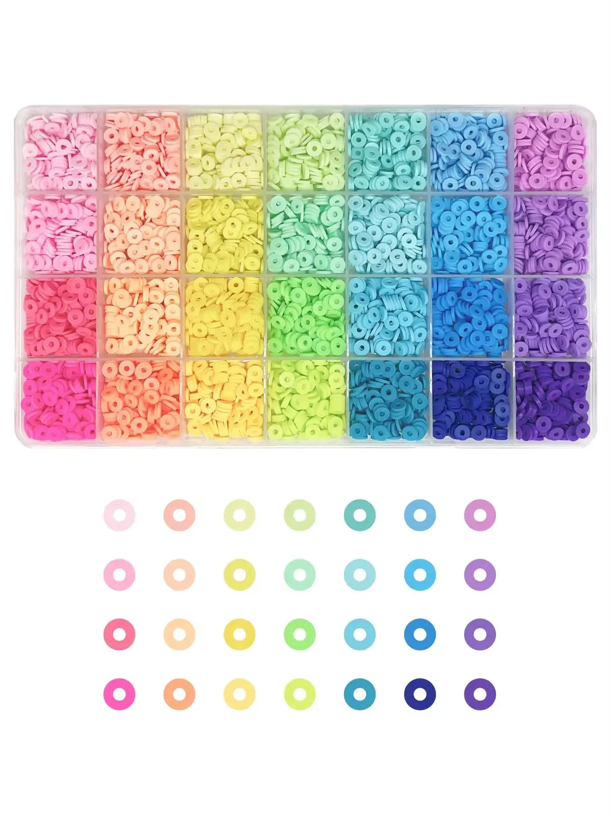 Polymer Clay Beads Assortment for DIY Jewelry Making