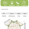 Waterproof Adjustable Baby Bib with Catch Pocket