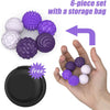 Magnetic Sensory Fidget Balls with Silicone Shell
