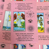 Pink Rider-Waite Tarot Cards – 78-Card English Deck with Keywords