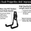 Heavy Duty Steel Wall Mount Hooks for Garage & Garden Organization