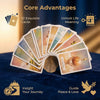 Wisdom of the Oracle Pocket Divination Cards – 52-Card Spanish Oracle Deck