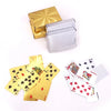 24K Gold Metallic Waterproof Playing Cards