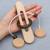3D Wooden Interlocking Ring Puzzle – Brain Teaser for Kids and Adults