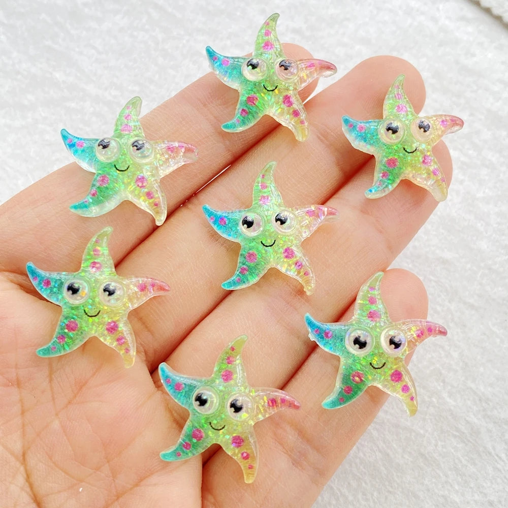 Ocean-Themed Resin Charms for Crafts & DIY Jewelry