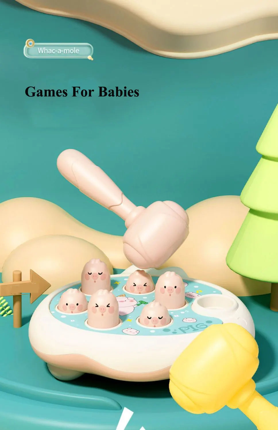 Montessori Hammer Toy for Toddlers