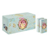 A box of My Little Pony Friendship Eternal Starry Pack Vol. 3 collectible cards featuring a pink swirling design on a light b