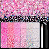 Flatback Pearls and Rhinestones Craft Kit – 14,000 Pieces, Mixed Sizes & Colors