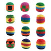 Handmade Crochet Hacky Sack Footbag Set