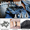 Cone Stud Rivets with Screw Backs for DIY Leather, Clothing & Accessories
