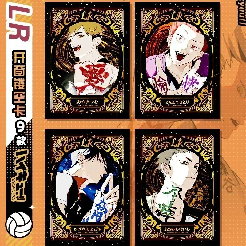 Haikyuu!! Anime Character Trading Cards - Hinata, Kageyama & Tsukishima Collection