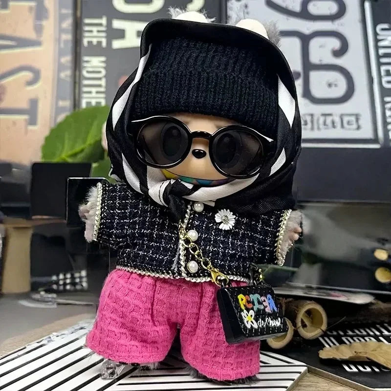 Plush Doll Outfit Set for 15-17cm Dolls