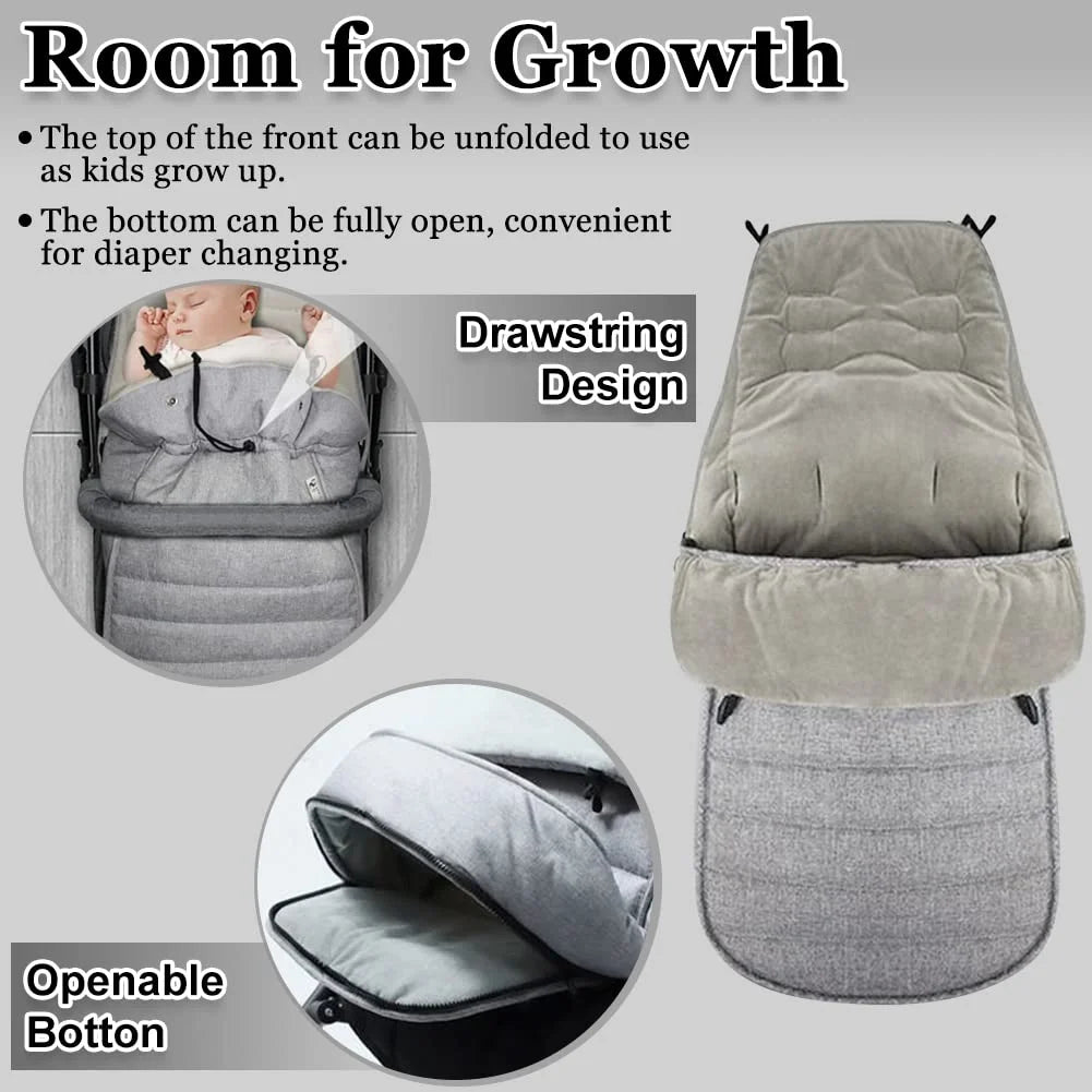 Cozy Winter Stroller Sleeping Bag for Babies