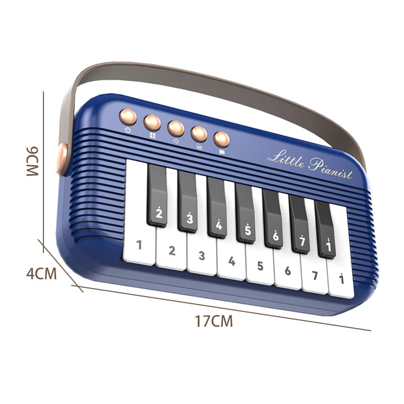 Portable Mini Piano Keyboard for Kids – Early Learning Musical Toy