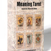 Beginner Tarot Card Deck with Meanings, 78-Card Antiqued Set