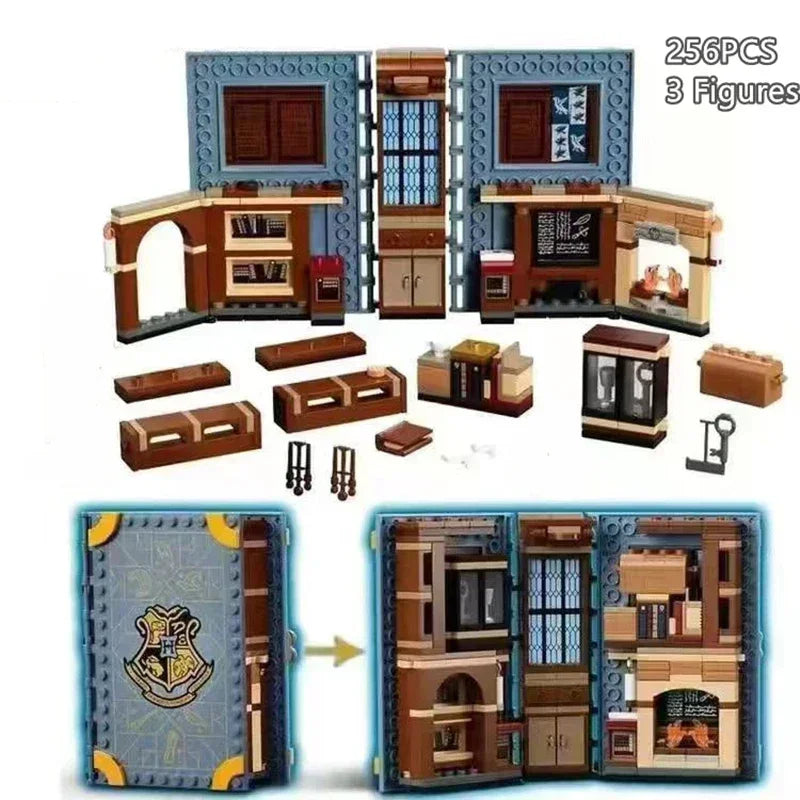 Magic Book Building Blocks Set – 6 Enchanted Worlds to Build