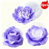 3D Flower Candle Silicone Mold Set - Love Roses, Peonies & Bouquets