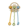 Bear Silicone Teether with Textured Pull String for Babies