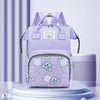 Waterproof Diaper Bag Backpack with Printed Bear Design