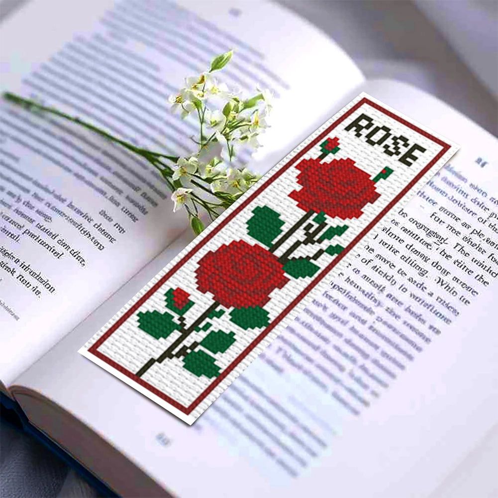 DIY Cross Stitch Bookmark Kit – Set of 6 for Beginners
